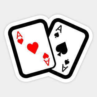 Playing Cards - Ace Sticker